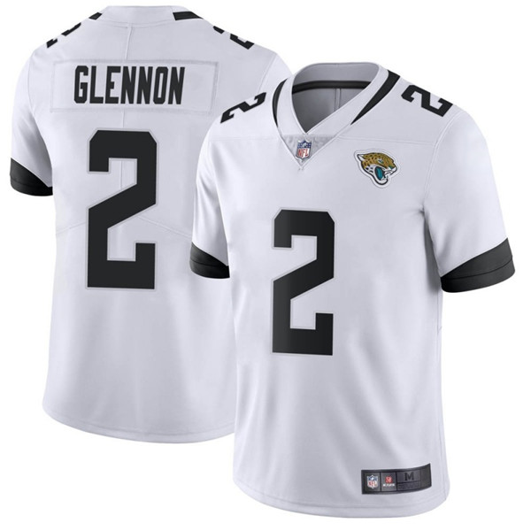 Men's Jacksonville Jaguars #2 Mike Glennon White Vapor Untouchable Limited Stitched NFL Jersey